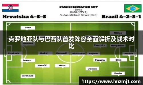 克罗地亚队与巴西队首发阵容全面解析及战术对比